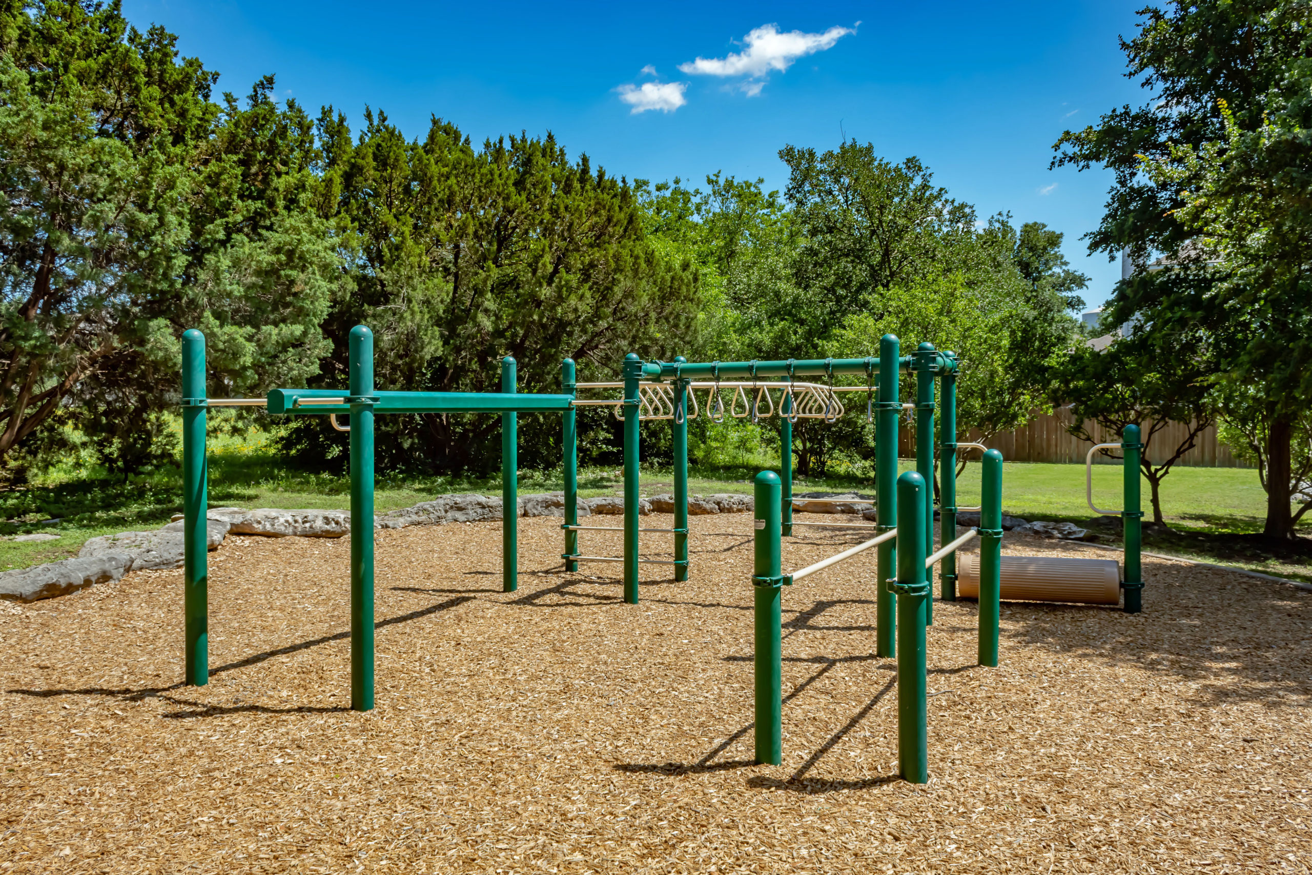 Picture of a playground in Cheatham Park.